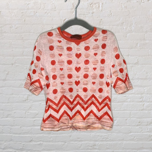 Missoni Knit Patterned T-Shirt (3T)