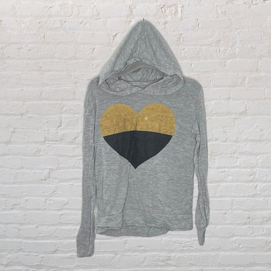 Flowers By Zoe Hooded Heart Long-Sleeve (5T)