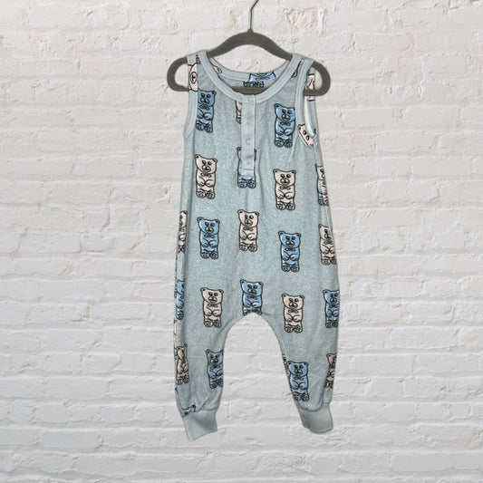 Hugo Loves Tiki Terry Gummy Bear Romper (2T)