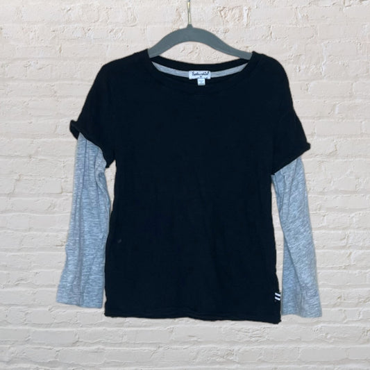 Splendid Basic Long-Sleeved T-Shirt (4T)