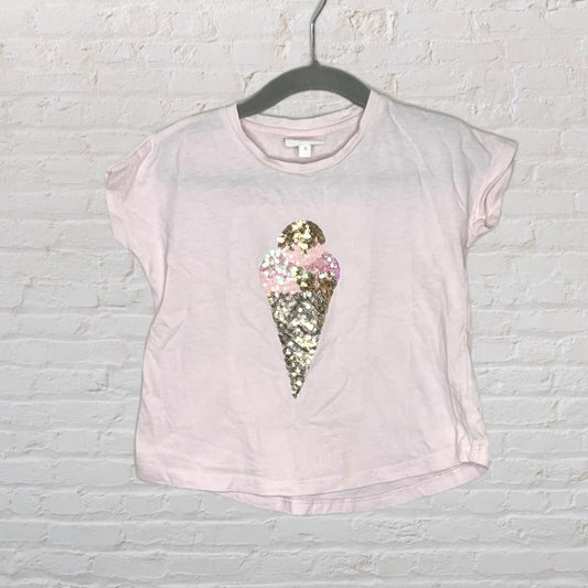 Seed Heritage Sequin Ice Cream T-Shirt (3T)