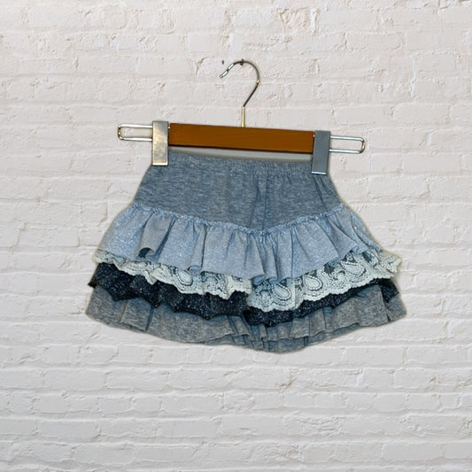 Tiered Sparkle Skirt - 2T