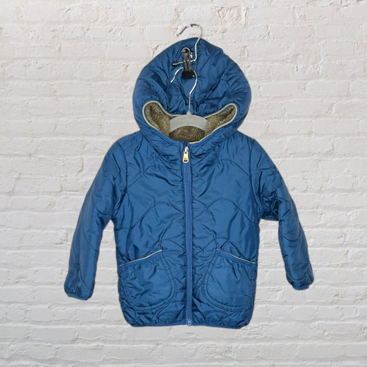 Zara Sherpa Lined Puffer Jacket (18-24)