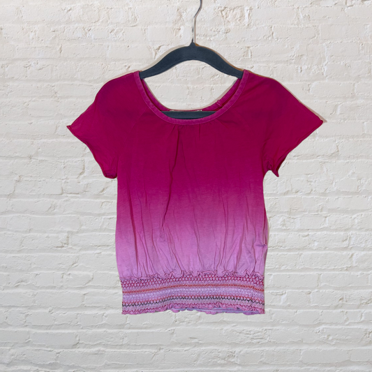 Ragdoll & Rockets Ombre Scoop Neck T-Shirt (3T)