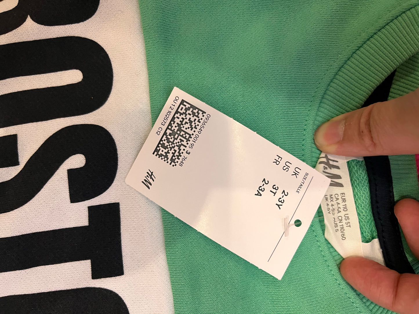 NEW! H&M “Boston” Sweatsuit (4T)