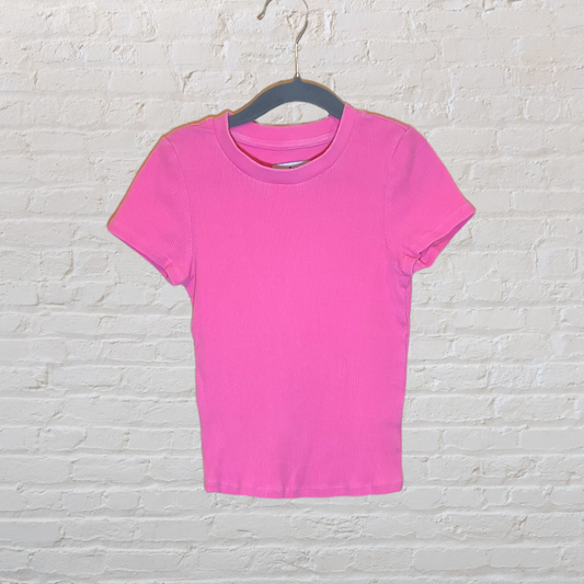 TNA Ribbed Cropped T-Shirt (10-12)