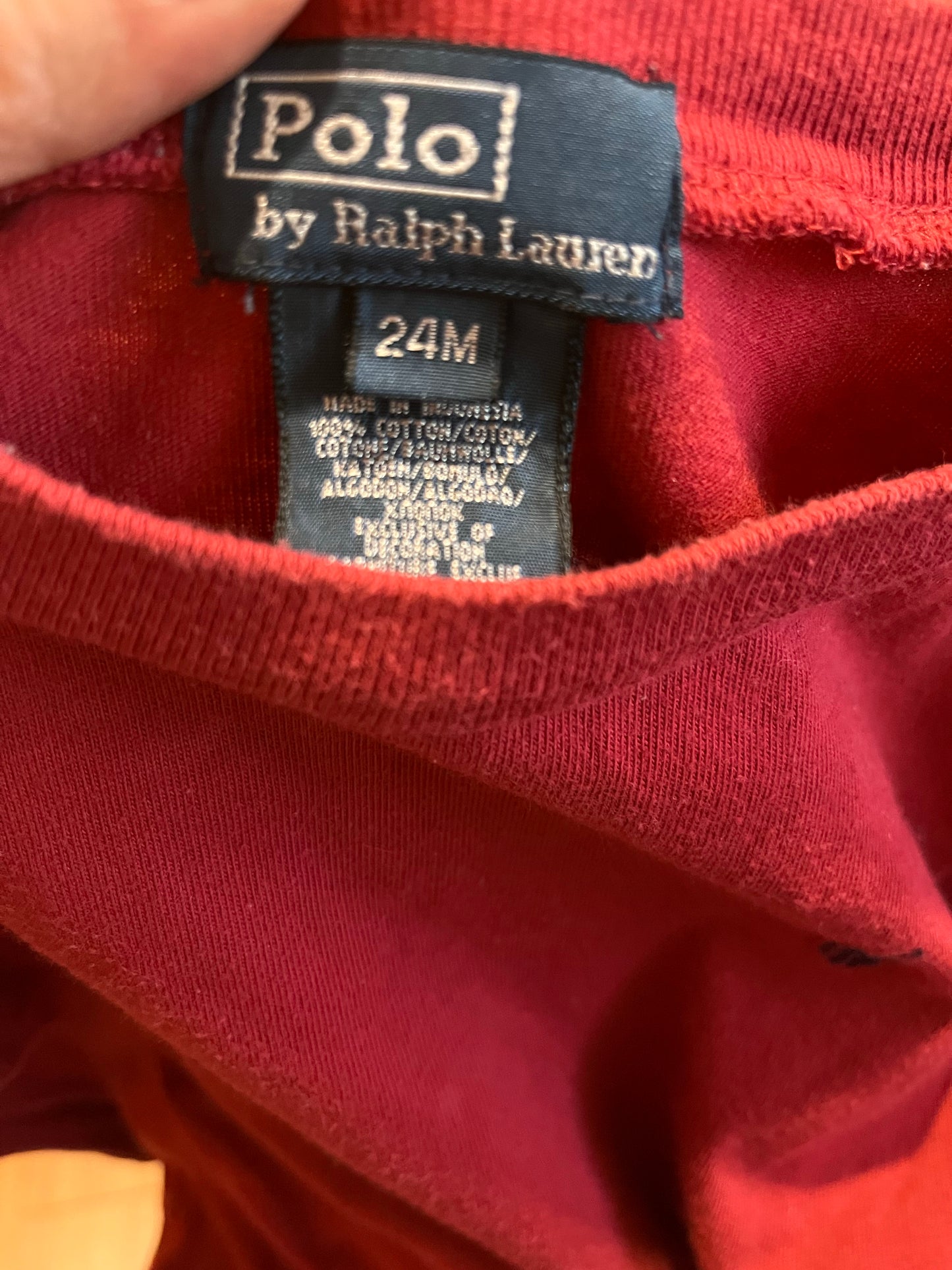 Polo Ralph Lauren Basic Long-Sleeve (24M)