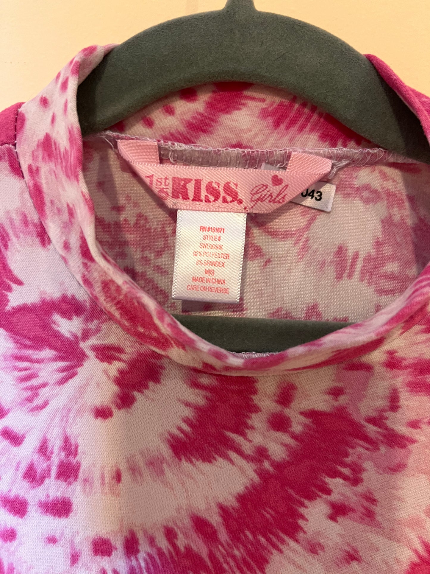 1st Kiss Tie-Dye Mock Neck Dress (6)