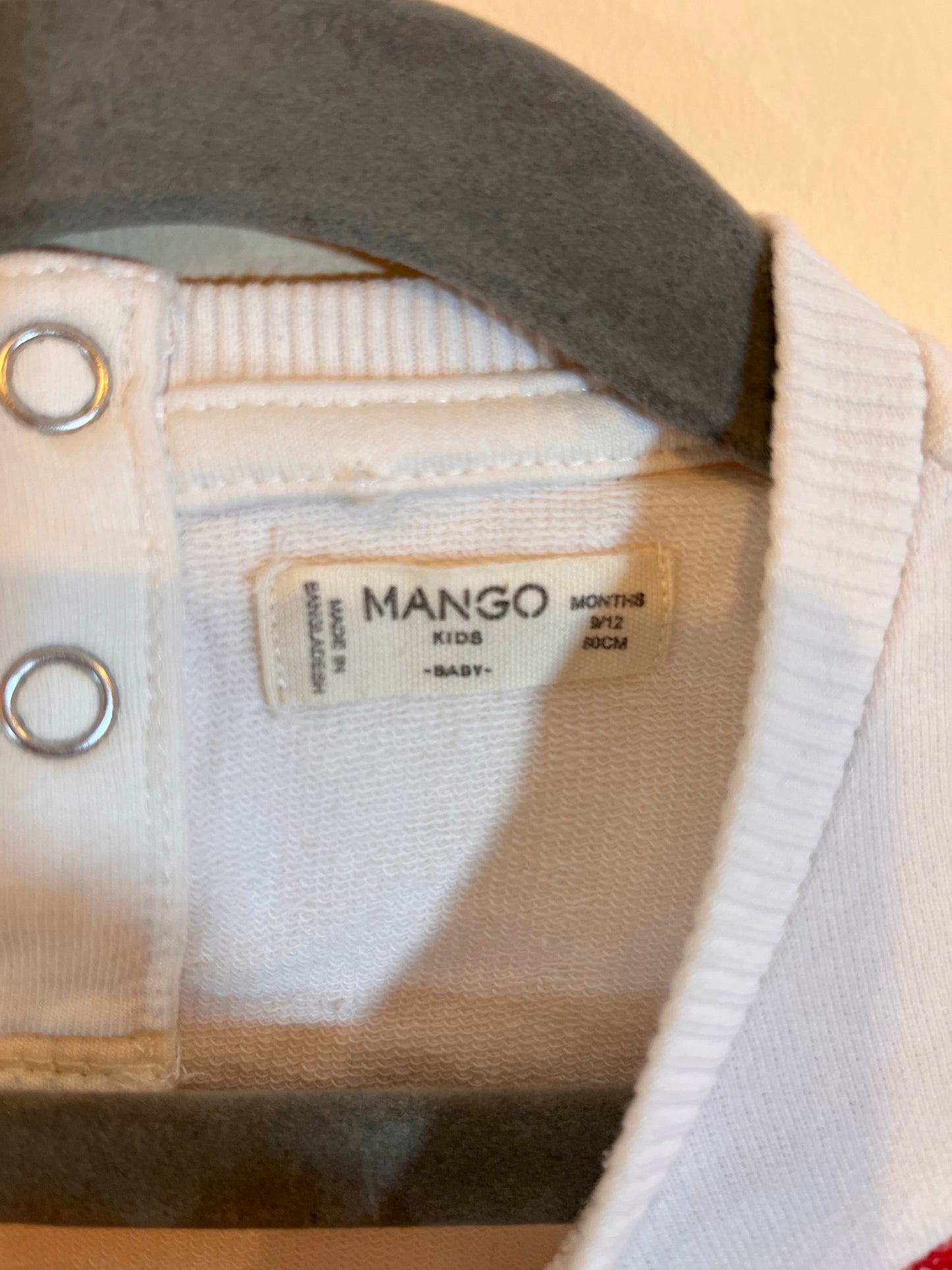 Mango Sequin Heart Sweater (9-12)