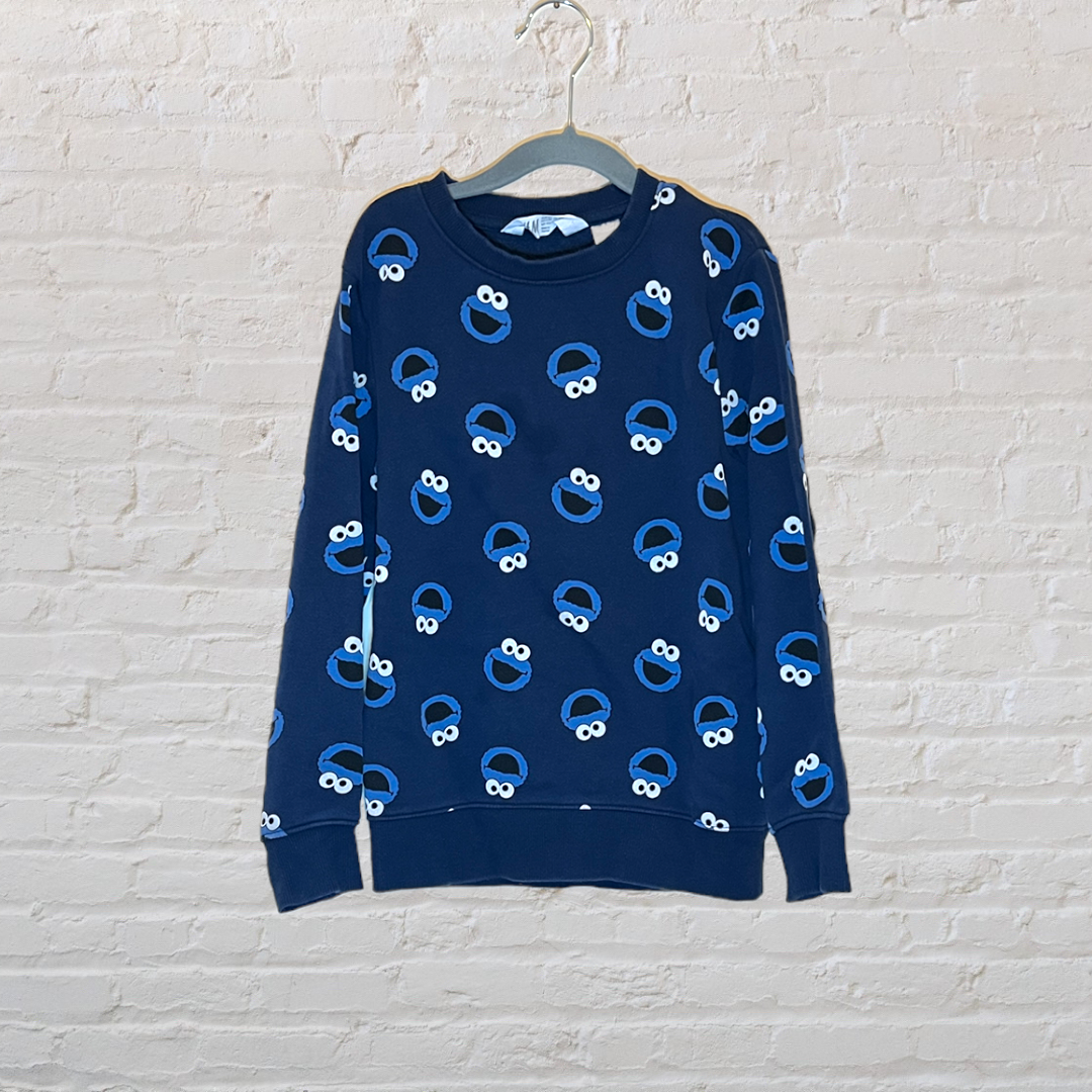 H&M x Sesame Street Cookie Monster Sweater (7-8)