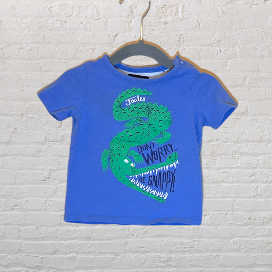 Joules "Don't Worry Be Snappy" T-Shirt (6-9)