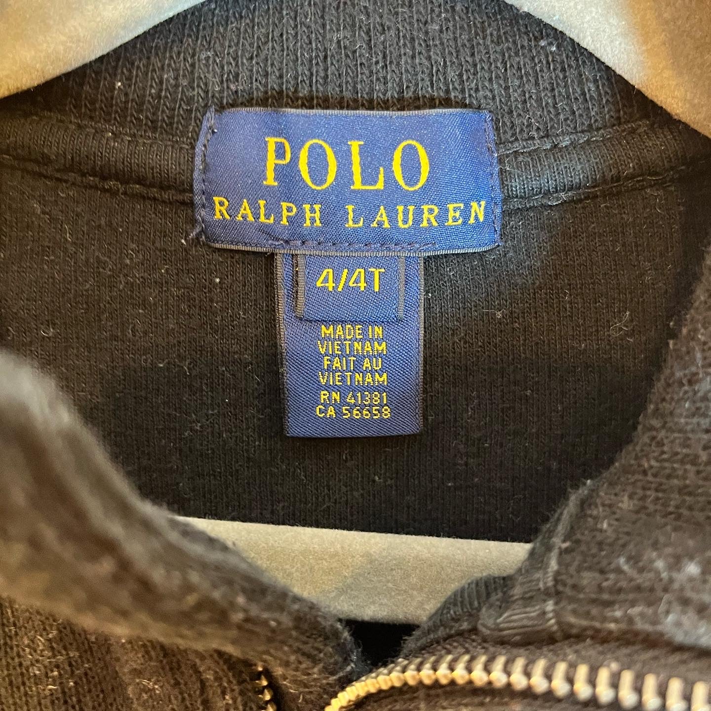 Polo Ralph Lauren Knit 1/4 Zip Sweater (4T)