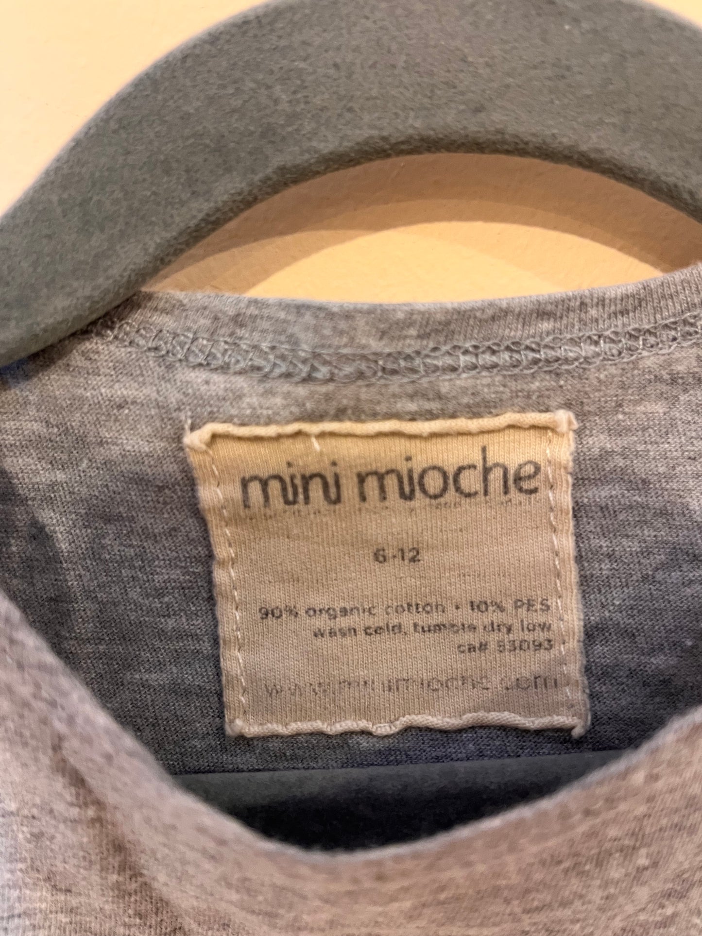 Mini Mioche Rounded Bottom T-Shirt (6-12)