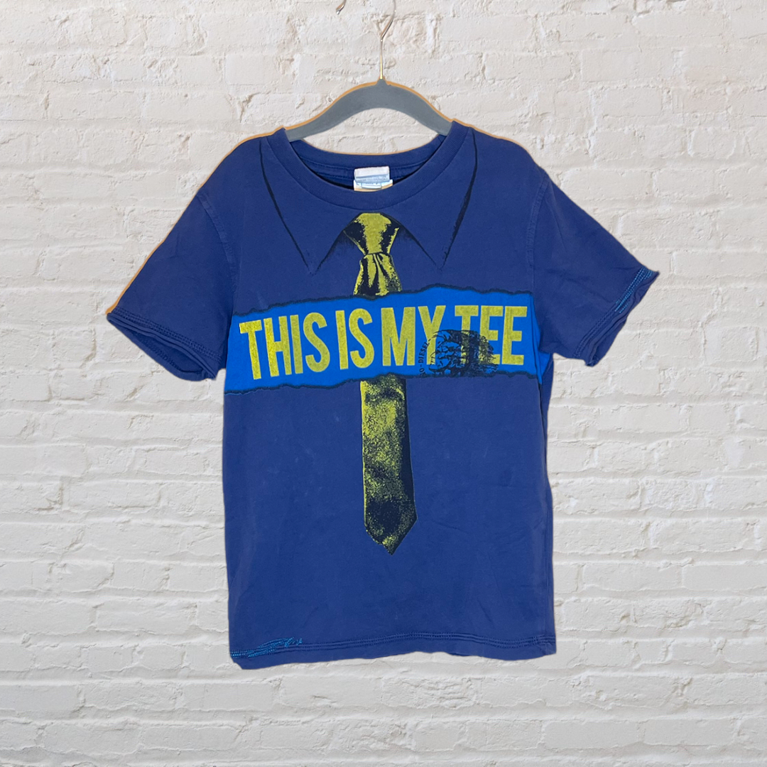 Diesel "This Is My Tee" Tie T-shirt (7)