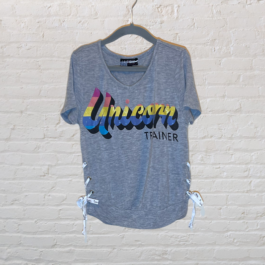 L.A. Conduct "Unicorn Trainer" Slouchy T-Shirt (7-8)