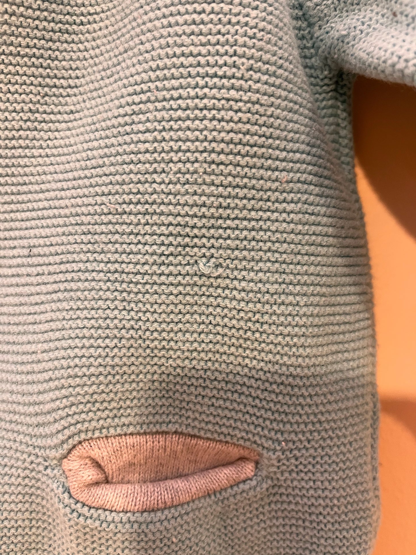 Obaibi Knit Zip Cardigan (6M)