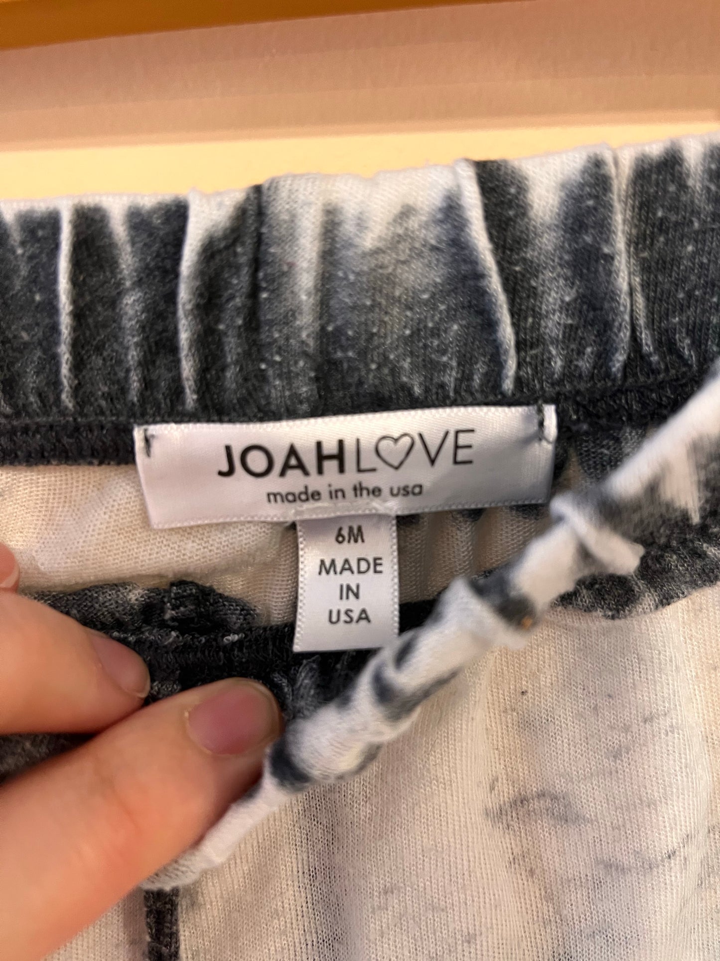 Joah Love Lightweight "Acid Wash" Pants (6M)
