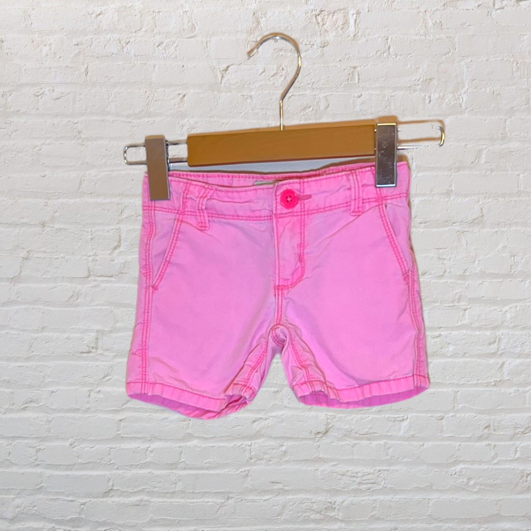 OshKosh Pink Denim Shorts (2T)