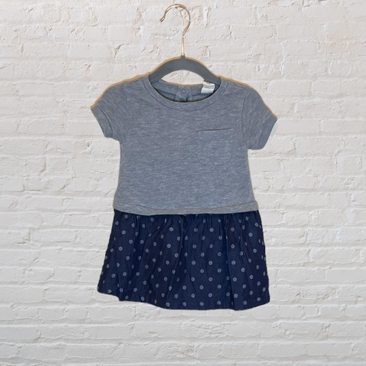 Tucker + Tate Polka Dot Skirted Sweater Dress (9M)