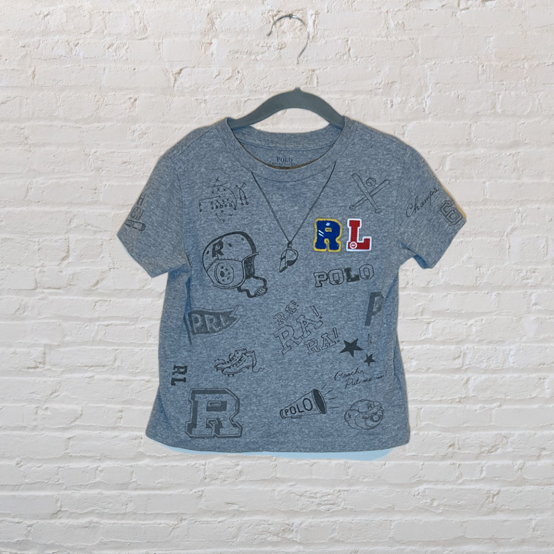 Polo Ralph Lauren Graphic Letterman T-Shirt (3T)