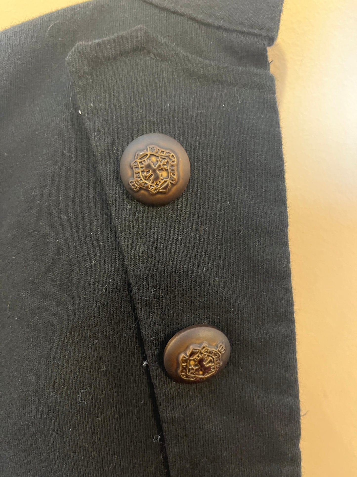 Hazel Open Front Button Vest (4T)