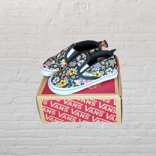 NEW! Vans Floral Crib Shoes (4)