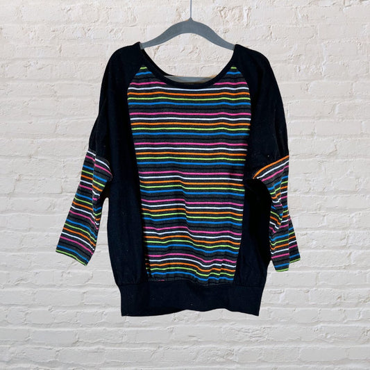 Ragdoll & Rockets Striped Bubble Long-Sleeve (4T)