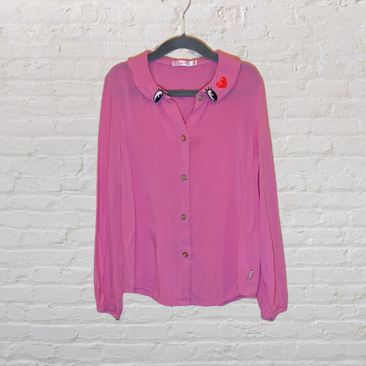 Billieblush Embroidered Collar Blouse (8)