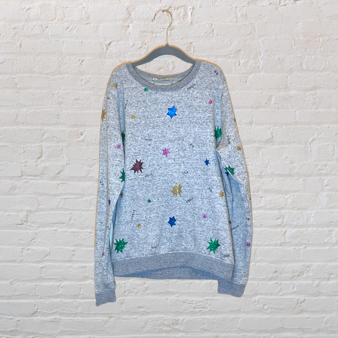 Scotch & Soda R’Belle Shimmer Graphic Sweater (12)
