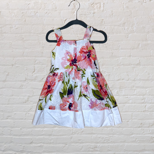 Gymboree Button-Up Floral Dress (18-24)