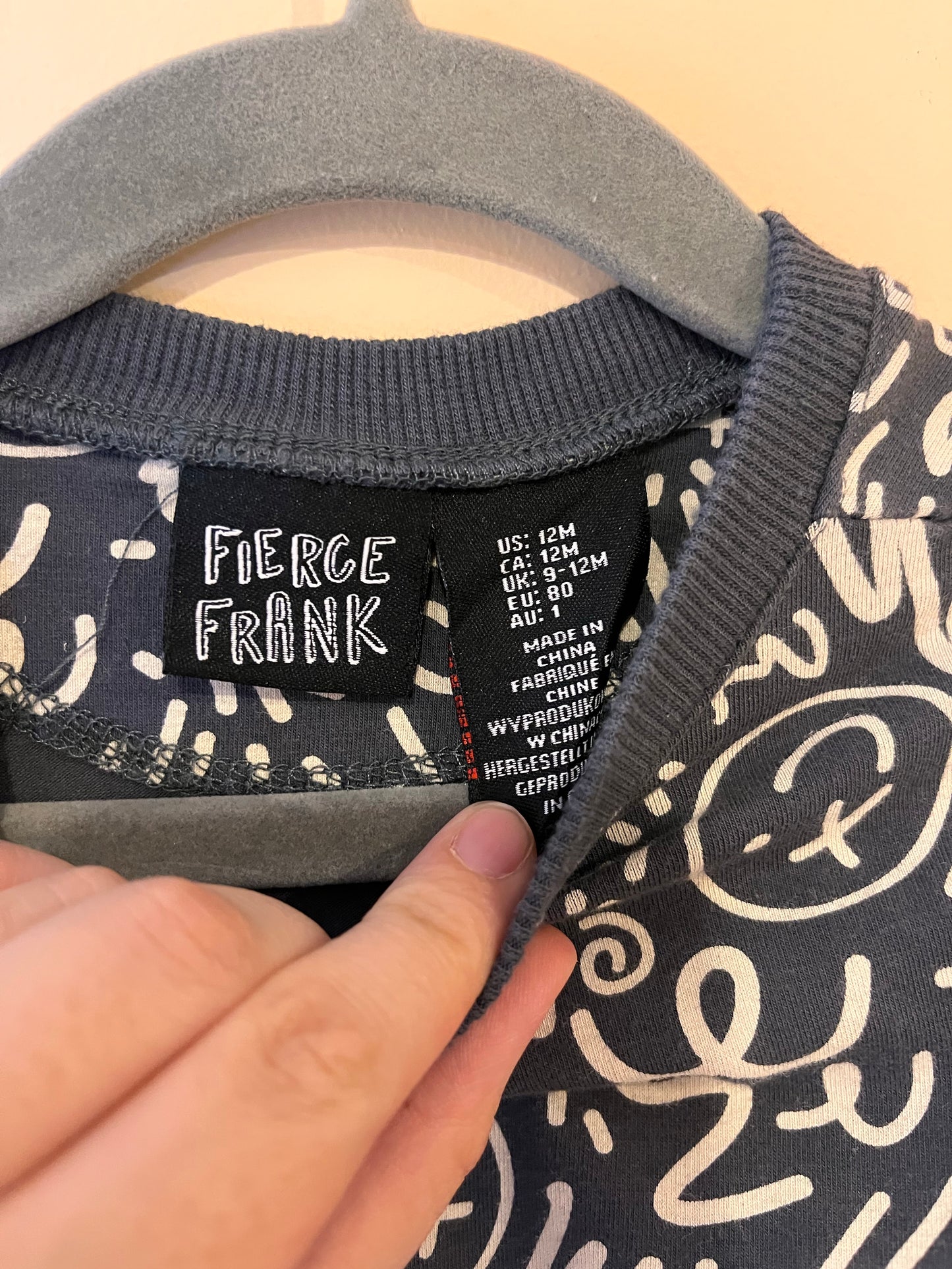 Fierce Frank Graffiti T-Shirt (12M)