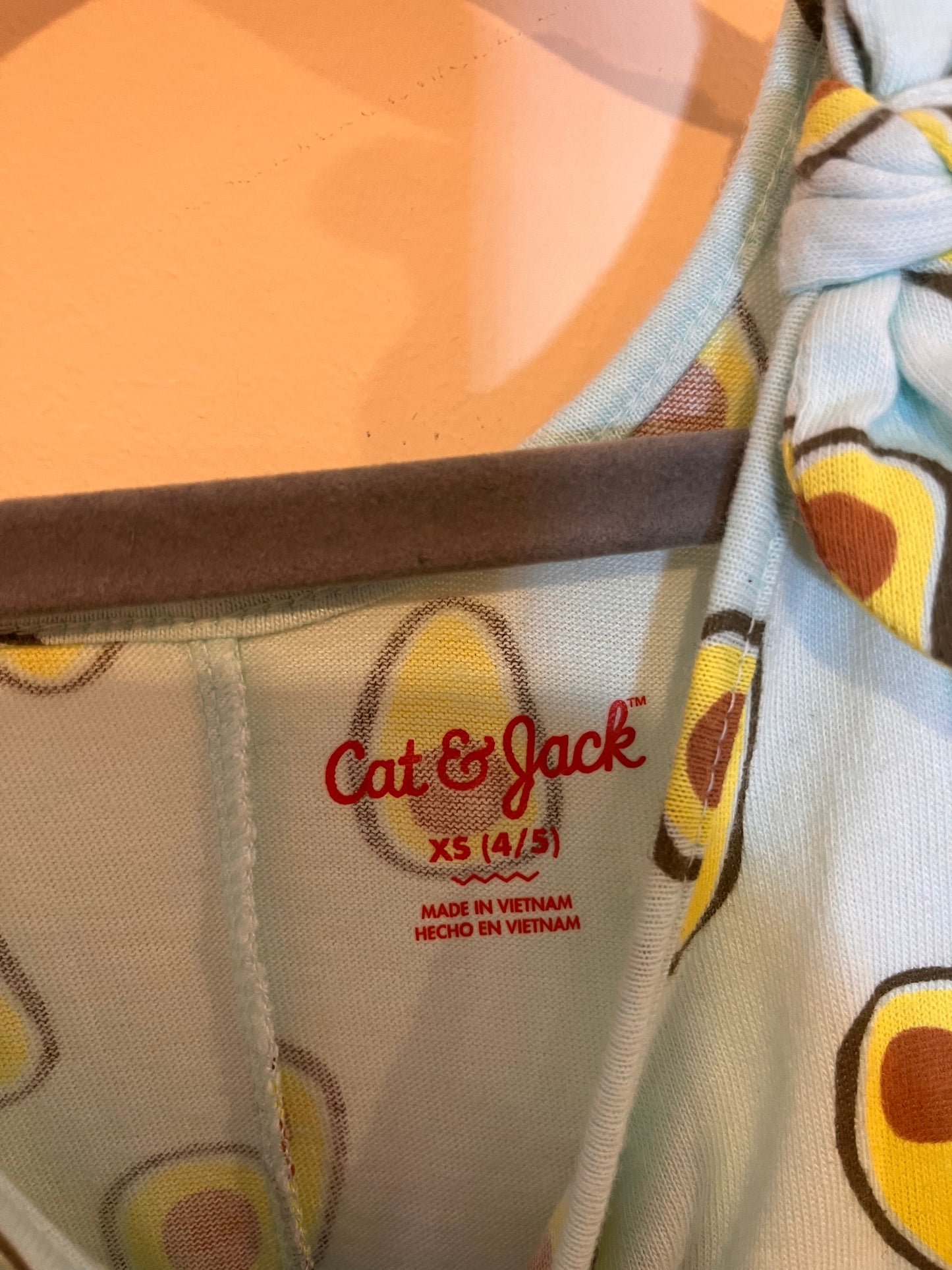 Cat & Jack Avocado Dress (4-5)