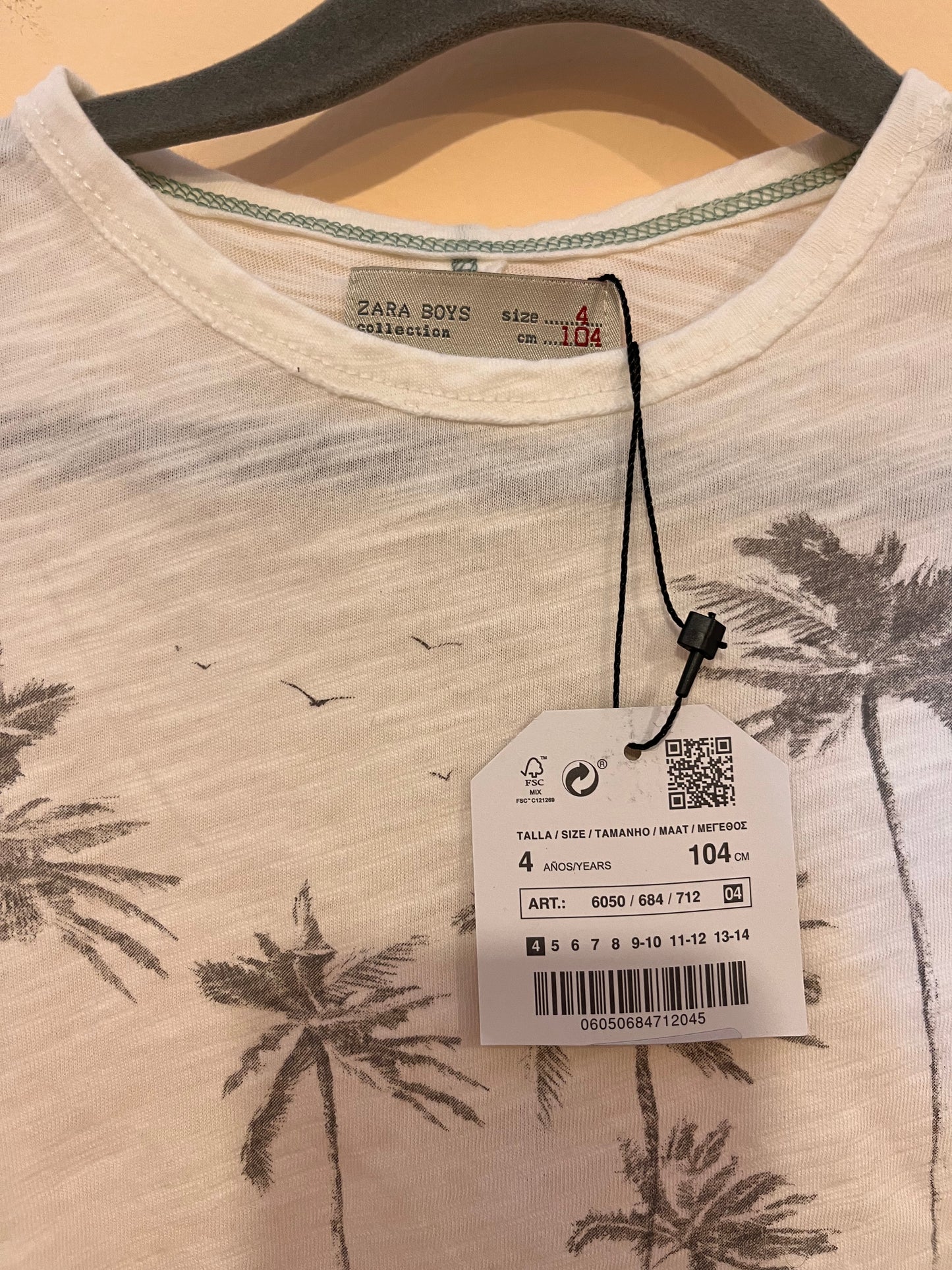 NEW! Zara “Los Angeles” T-Shirt (4T)