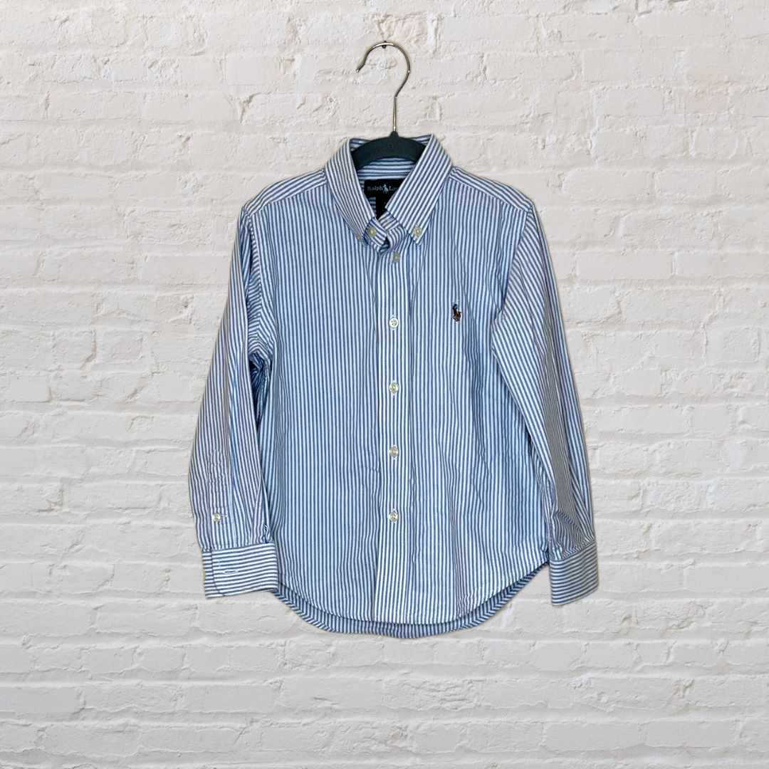 Ralph Lauren Striped Collared Shirt (4T)