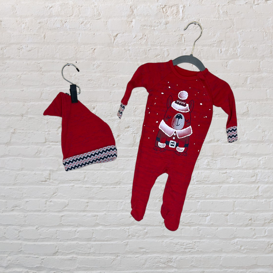 PL Sleep Two-Piece Christmas Dog Set (3M & 24M)