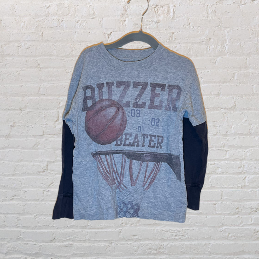 Wes and Willy Basketball Long-Sleeve (4T)