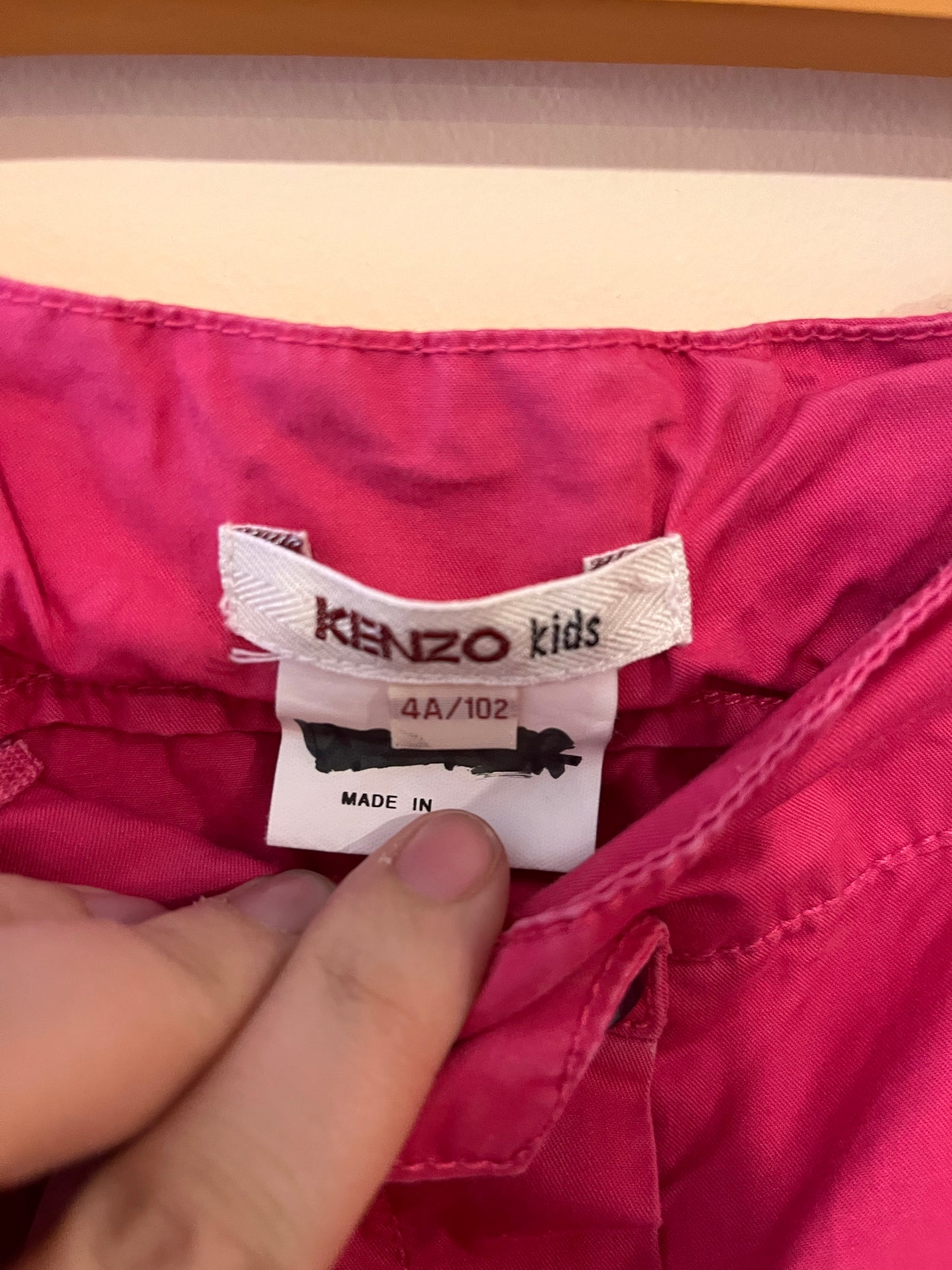 Kenzo Mini Skirt (4T)
