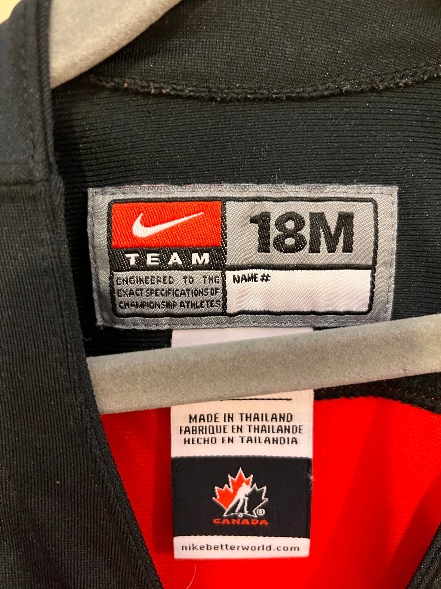 Nike Team Canada Jersey (Two Available) (18M)