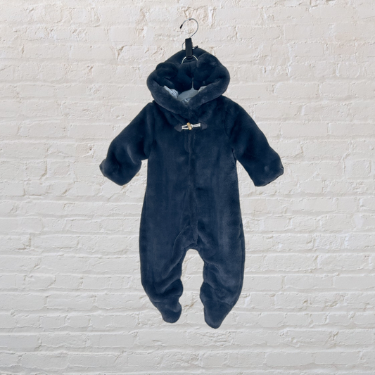 NEW! Zara Silky Soft Faux Fur Bunting Suit (6-9)