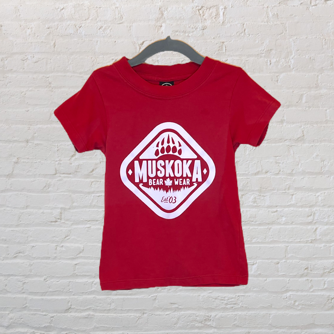 Muskoka Bear Wear Graphic T-Shirt (3T)