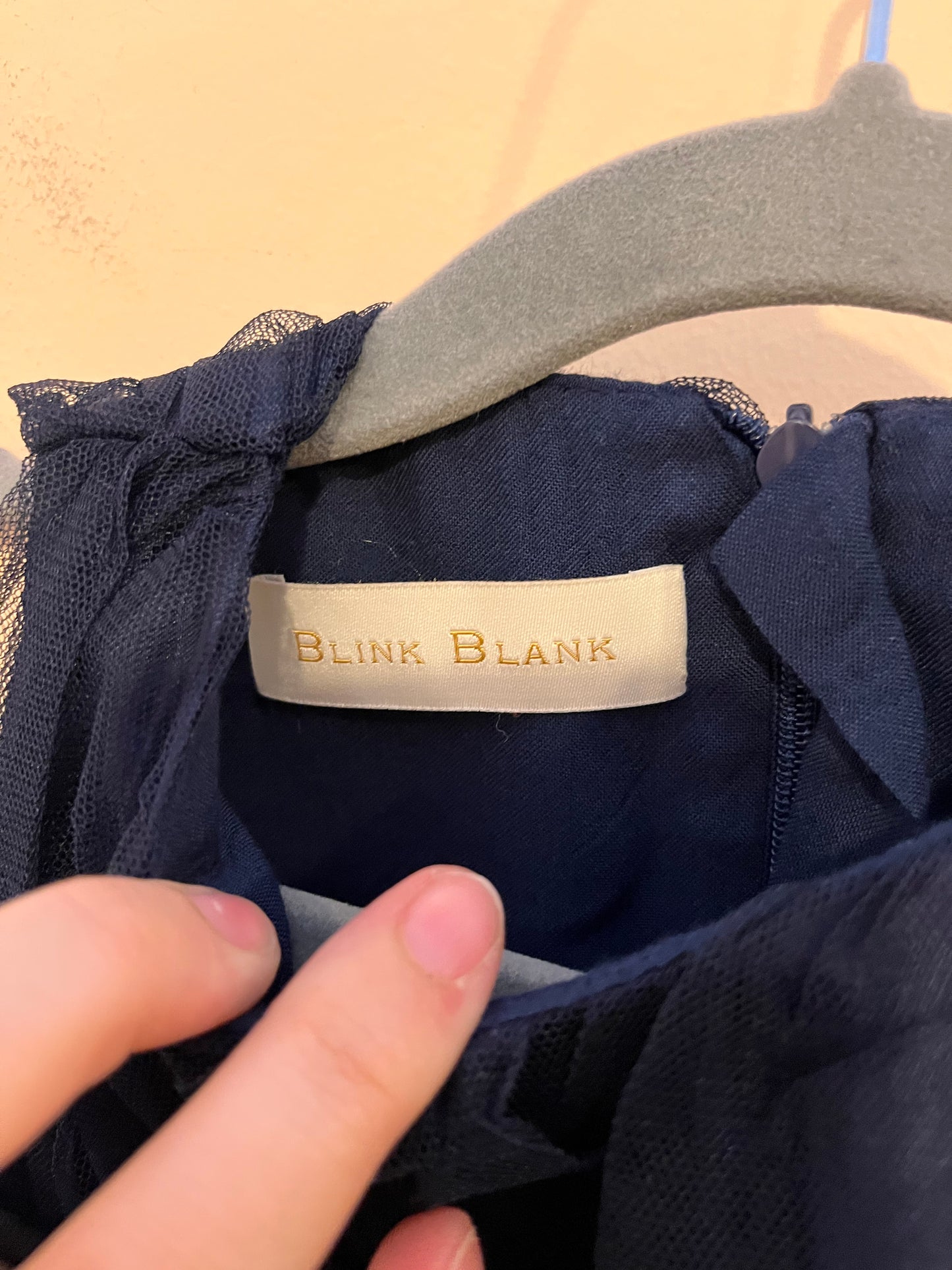 Blink Blank Formal Tulle Detail Dress With Shrug (3T)