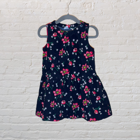 Gap Floral Corduroy Dress (2T)