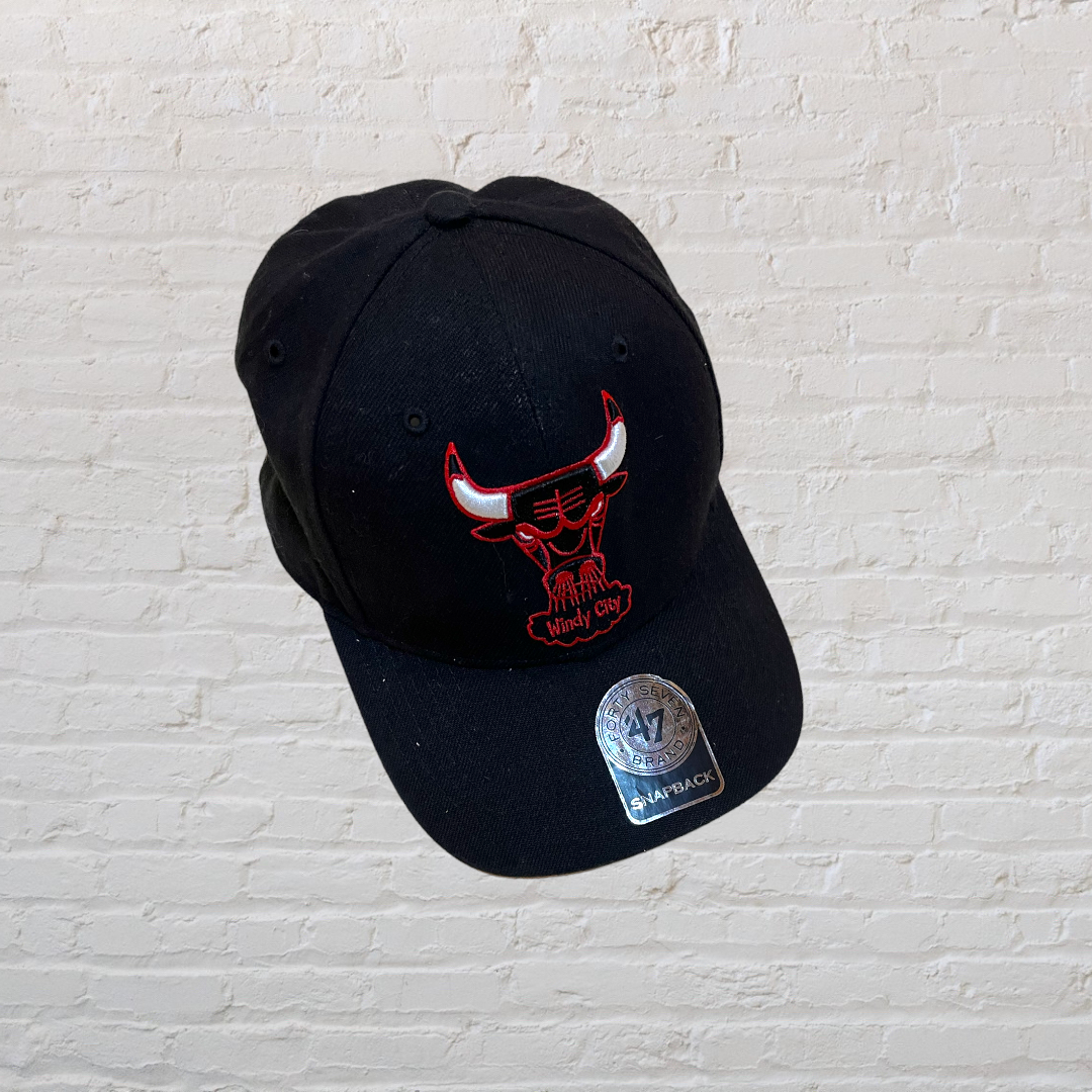 NEW! Forty Seven Brand Chicago Bulls "Windy City" Snapback (Youth)