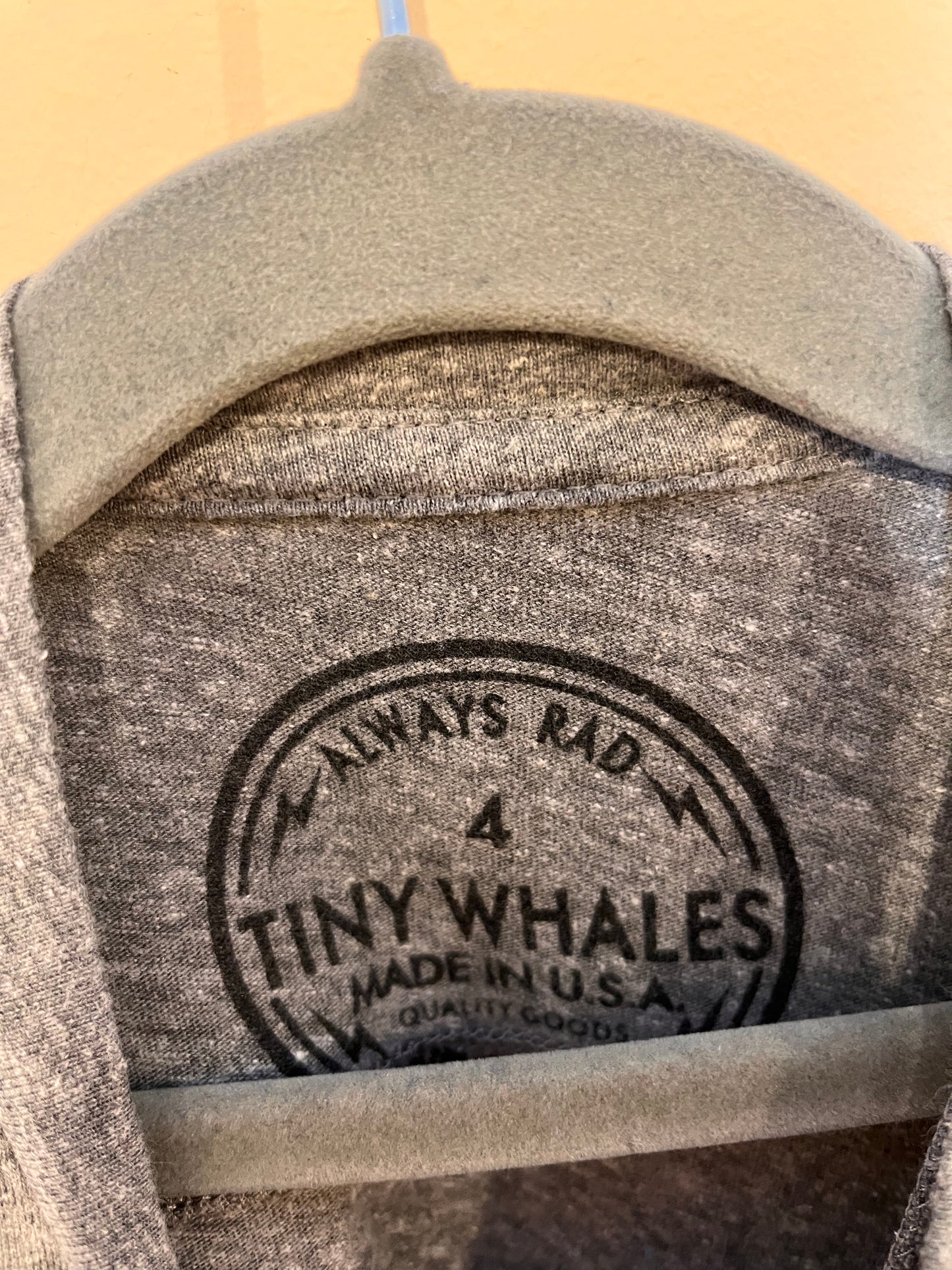 Tiny Whales "I'm Not A Tourist" T-Shirt (4T)