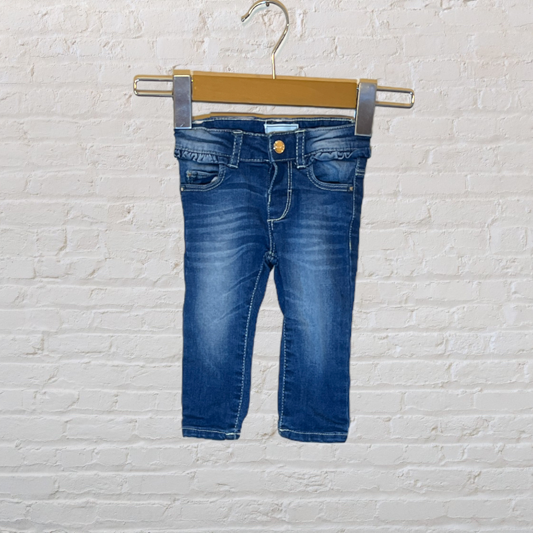 Mayoral Ruffle Detail Jeans (6M)