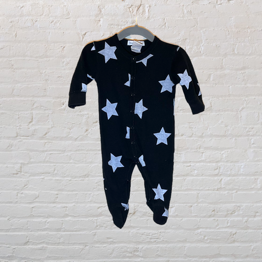 Little Mish Star Waffle Snap Sleeper (3M)