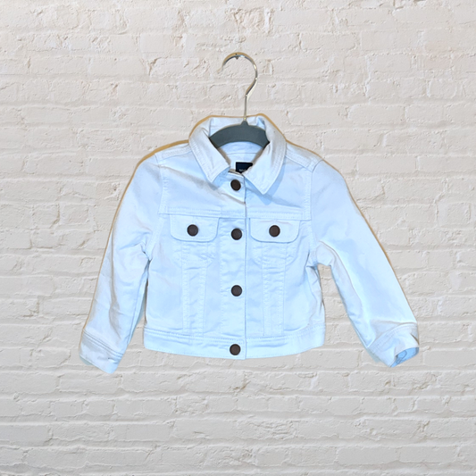 Gap White Denim Jacket (12-18)