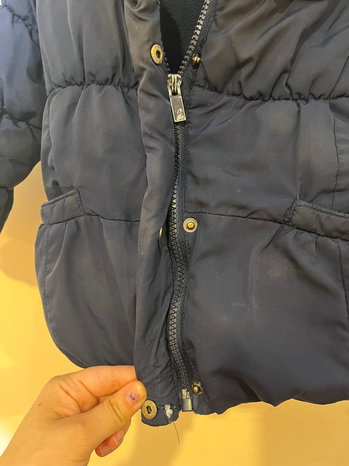 Zara Fleece-Lined Puffer Jacket (2T)*