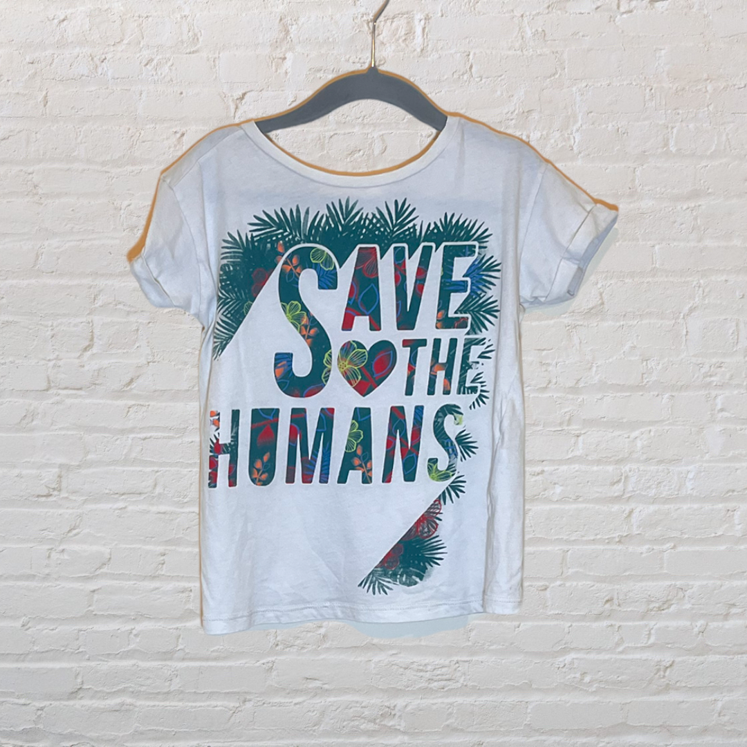 Benetton “Save The Humans” T-Shirt (6-7)