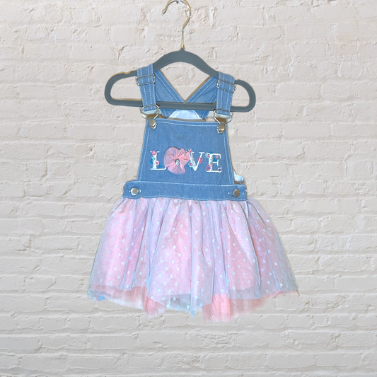 NEW! Unknown Brand "Love" Tutu Jumper (12M)